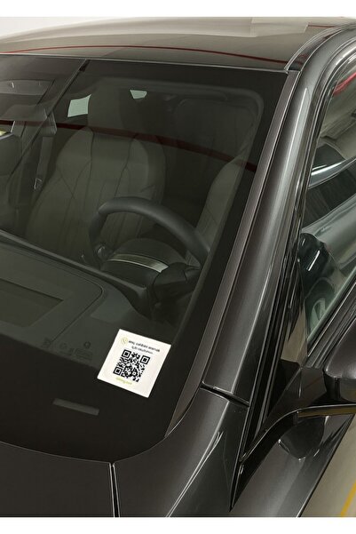QRİNG.NET Araç İçin QR Tag (SILVER PAKET) - Akıllı QR Arama Etiketi (Telefon Numarasız Arama) (1 YIL)