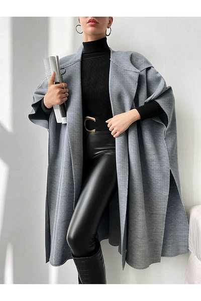 Kayaka triko hooded poncho