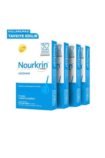 Nourkrin 4'lü Woman - Balık Ekstraktı İçeren Gıda Takviyesi