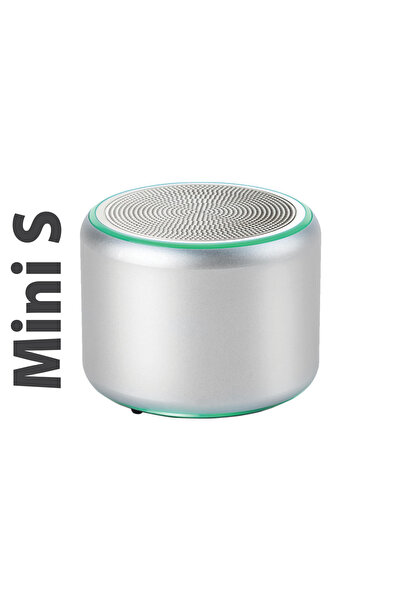 LOGIA Mini S 5W Bluetooth Hoparlör Kablosuz Taşınabilir Led Işıklı Ses Bombas...