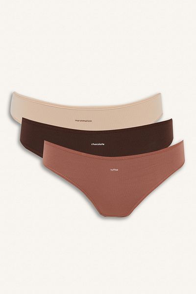 DeFacto Fall in Love 3 Pack Slip εσώρουχα D8630AX24WN