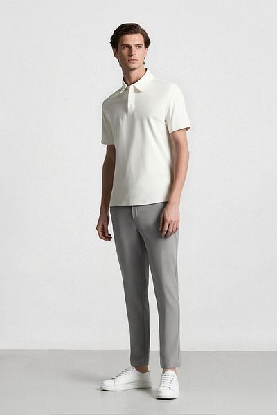 DeFacto DeFactoFit Slim Fit Slim Fit Standard Leg Stretch Multifunctional Tesut Pantaloni sport D9247AX25S