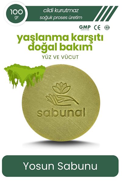 sabunal Seaweed Soap - Anti-Aging Care Soap 100 Gr
