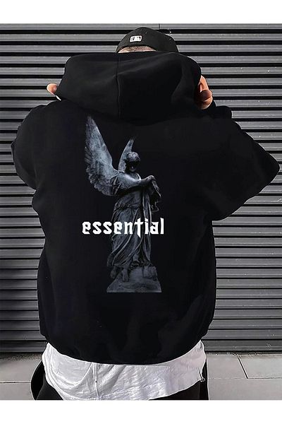 VBSVİBES Φούτερ Oversize με κουκούλα Essential