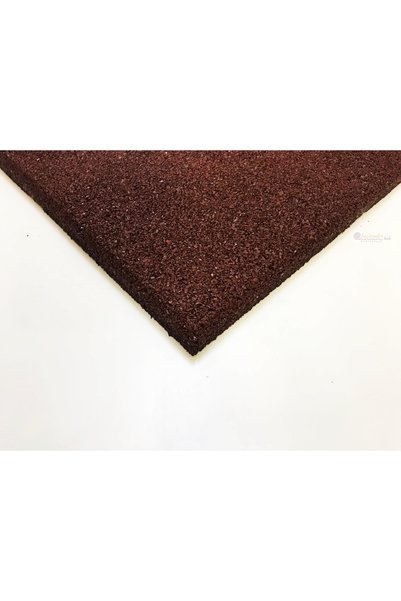 bademlerhali Kauçuk Zemin Çocuk Parkı Karosu Darbe emici Spor Salonu Fitness kauçuk karo 40x40 10 adet (Bordo)