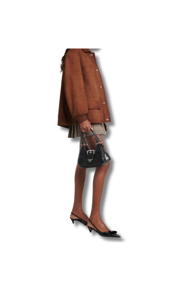 Prada Sport Complete Leather Metal Logo Mini Bag