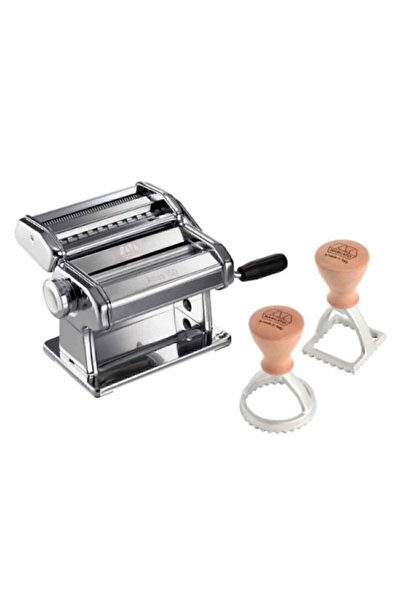 Marcato Atlas 150 Manuel Makarna Makinesi + 2 Adet Classic Line Istampa