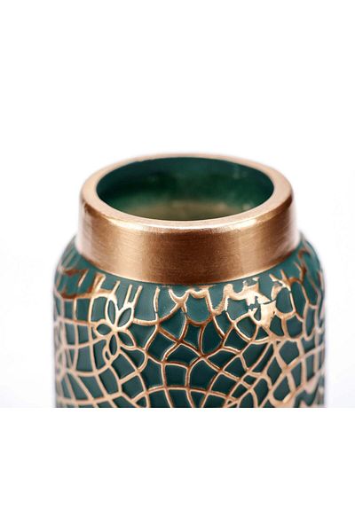 Ella Home Italia Vaza decorativa "Curves" verde