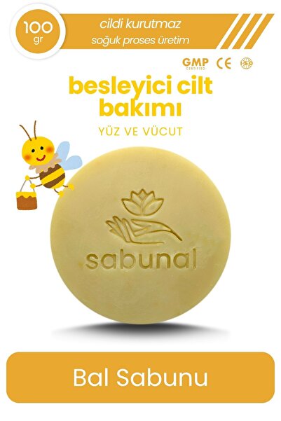 sabunal Bal Sabunu - Bitkisel Cilt Bakım Sabunu 100 gr