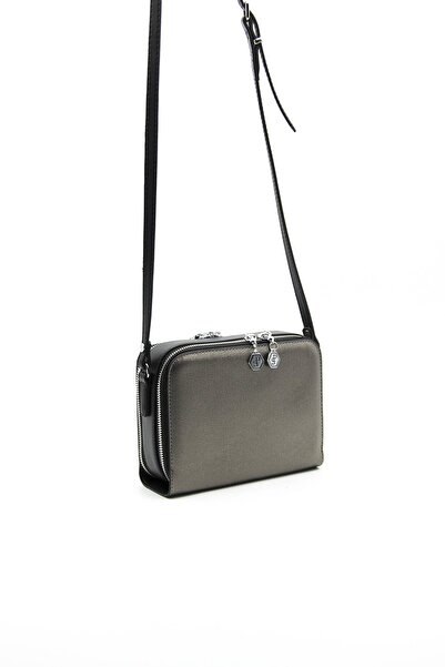 Silver Polo Silver & Polo Platinum - Geantă neagră SP888 pentru femei