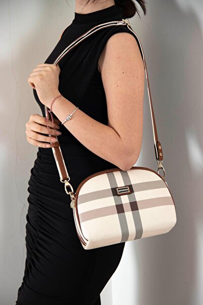 Silver Polo Crem - Taba SP765 Geantă de umăr pentru femei