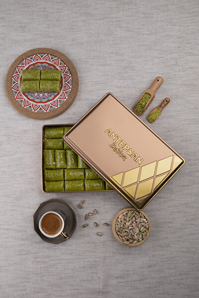 Antepsan Antep Fıstıklı Dolama Baklava Özel Hediye Kutulu 800 G