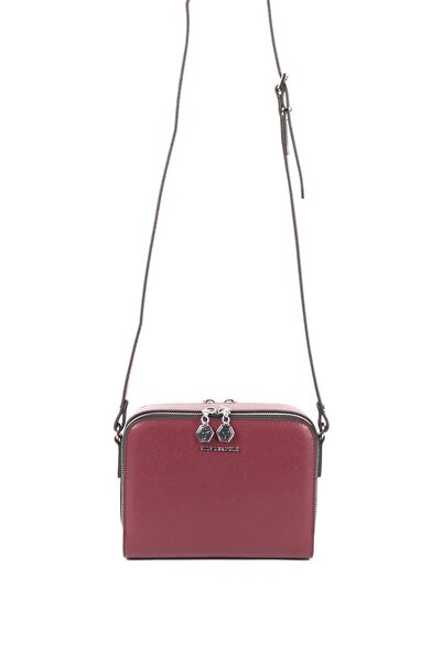 Silver Polo بوردو - حقيبة كروس نسائية بوردو SP888