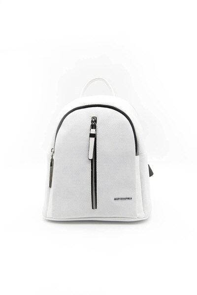 Silver Polo Alb - Rucsac alb SP901 pentru femei