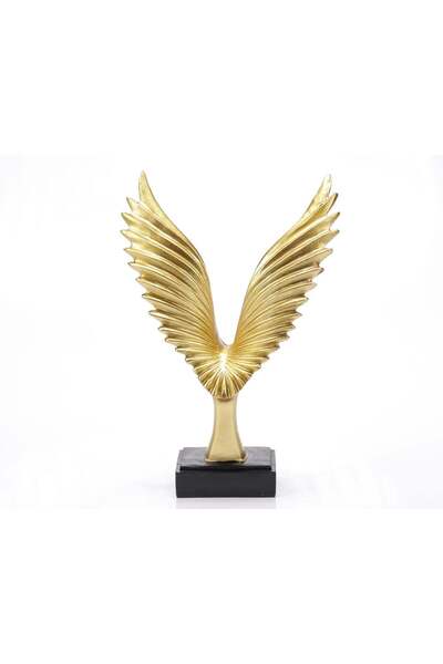 Ella Home Italia Statueta "Bird" Gold din rasina