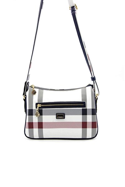 Silver Polo حقيبة كروس نسائية بيضاء - لاسي SP818