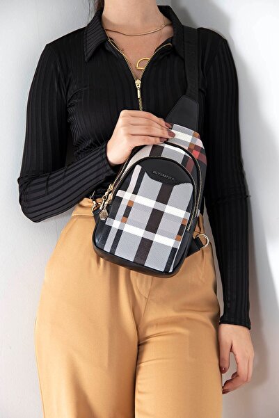 Silver Polo Siyah - Siyah SP959 Kadın Bel Çantası