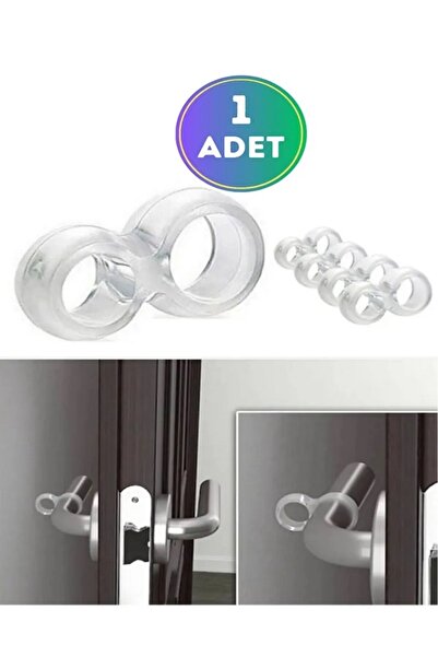 Carat Home 1 Adet Plastik Kapı Kolu Stoperi Kapı Kolu Tamponu Kapı Arkası Kor...