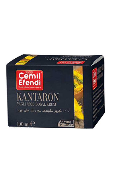 Cemilefendi Kantaron Yağlı %100 Doğal Krem 100ml