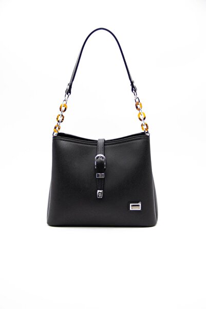 Silver Polo Siyah - Siyah SP974 Kadın Omuz Çantası