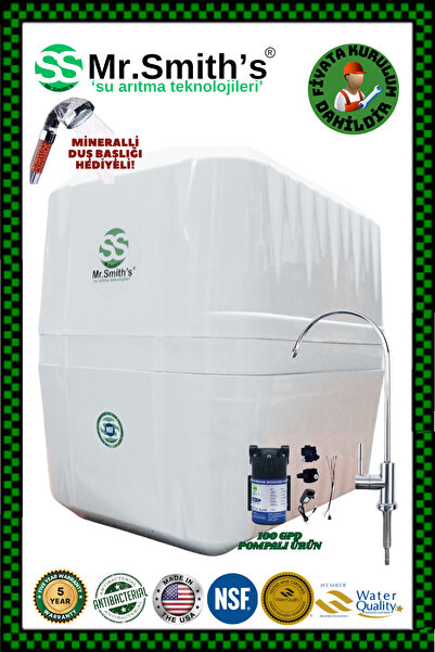 Mr.Smith's Pompalı & Montaj Dahil (MULTİMİNERAL-DUBLEALKALİ-COCONUT) Filtreli...