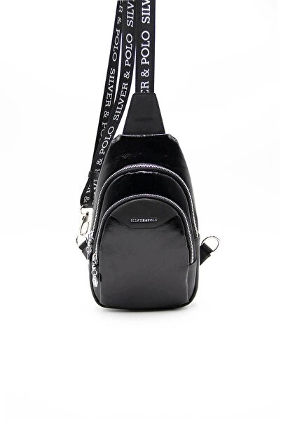 Silver Polo Black - Black Sp959 Women's Waist Bag
