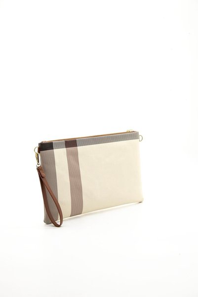 Silver Polo Silver & Polo Cream - Tan Sp1034 Portofoliu și clutch pentru femei