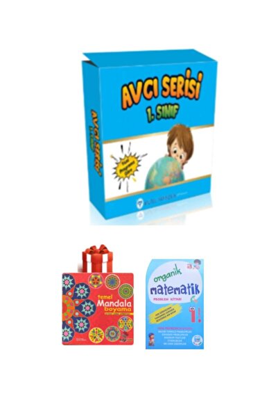 Mutlu Yayıncılık Mutlu Yayınları Avcı Serisi 1.sınıf (SET) ( Organik Matemati...