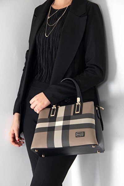 Silver Polo Maro - Negru SP1000 Geantă de mână pentru femei