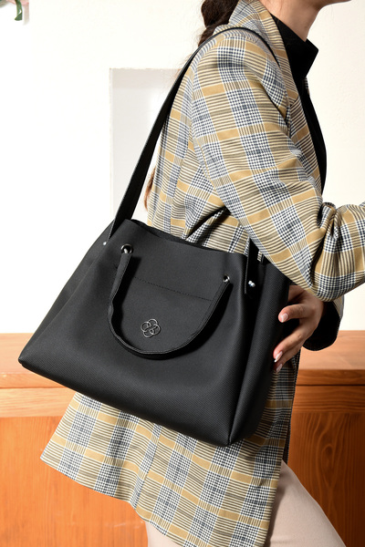 BagMarketing Kadın Kol Ve Omuz Çantası Evrak Okul Geniş Çanta