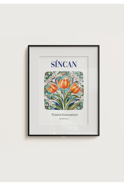 POSTER Ankara Sincan Tematică cu plăci ceramice fără ramă