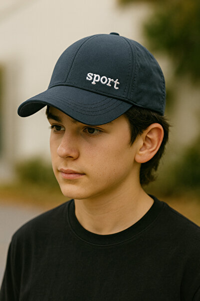 GONCA ŞAPKA 7-12 ΕΤΩΝ ΑΘΛΗΤΙΚΗ ΚΑΠΕΛΑΔΑ ΜΙΚΡΟΣΟΦΤ ΜΕ ΣΧΕΔΙΟ ΑΘΛΗΤΙΚΟΥ ΤΥΠΟΥ