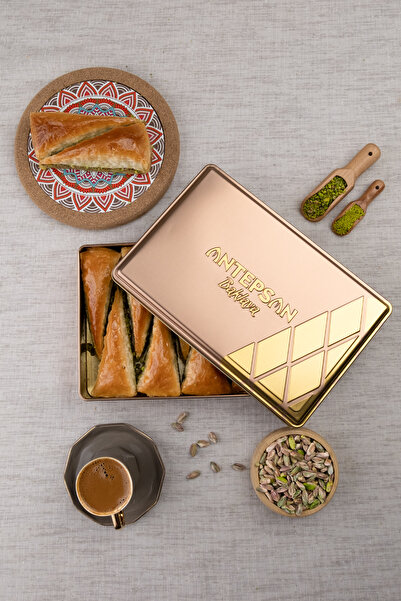 Antepsan Antep Fıstıklı Havuç Dilimi Baklava Özel Hediye Kutulu 750 G