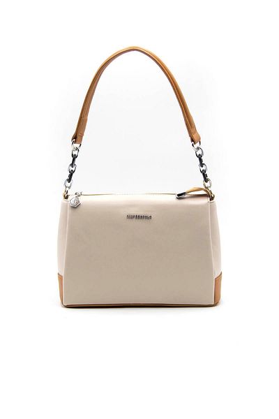 Silver Polo Silver & Polo Beige - Geantă de damă A.Taba SP910