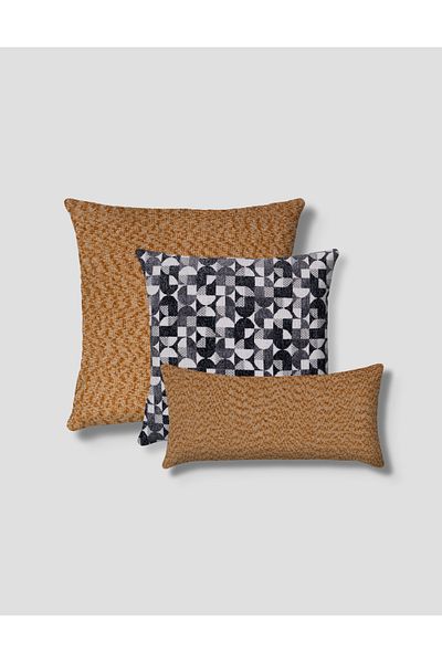 Sezyon "Auren & Truva" Decorative 3-Piece Throw Pillow Case Set