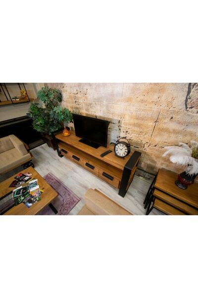 NT Concept Ntconcept Masif Ağaç Tv Stand(140cm)