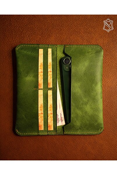 H&B Leather Craft El Yapımı Hakiki Deri Klasik Cüzdan