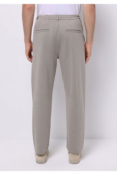 Colin's Regular Fit Mid Waist Straight Leg Men's Beige Trousers