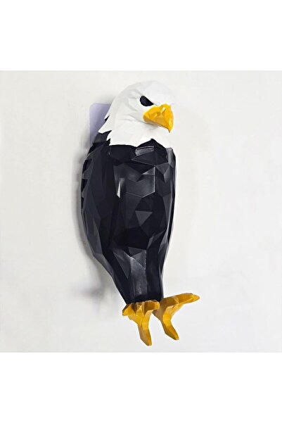 Genel Markalar Siyah Kartal Duvar Aplik Lambası - Pilli, Şık ve Modern Tasarım