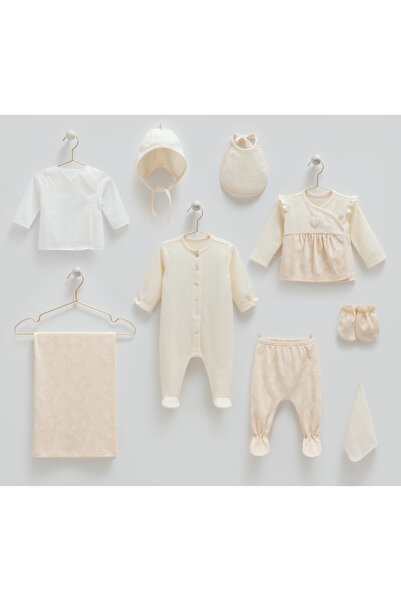 Caramell - Bebenova - Premium Tiny Lace 100% Cotton 10-Piece Hospital Release...