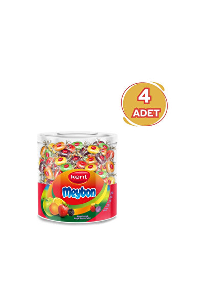 KENT Meybon Mini Meyveli Kavanoz 504gr 4'lü Paket