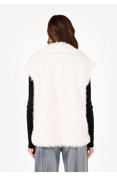 Colin's Regular Fit Shirt Neck Women's White Vest