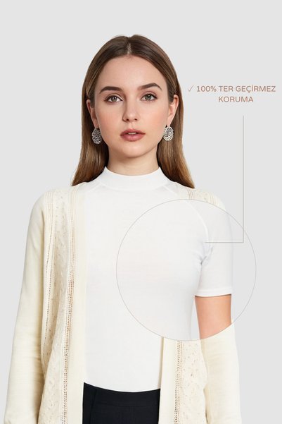 sosade Slim Fit Half Turtleneck · Sweat Absorbent Underarm Pad · Sweat Absorbent, Odor Blocking Sweat Pad