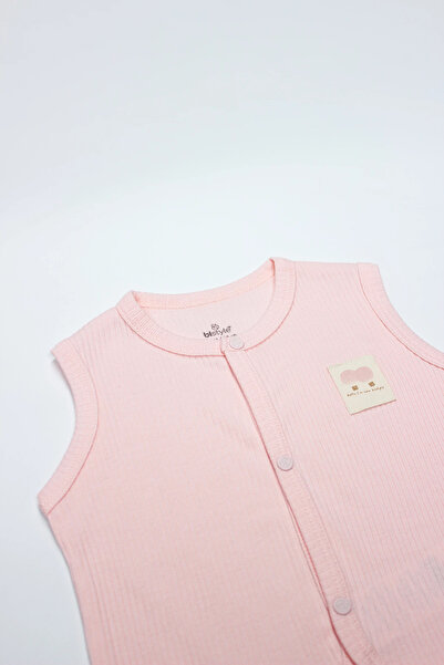 Bistyle Modal Flying Balloons Baby Vest Bs18110 Pink