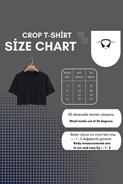 CLAYES Bear Minimal Hearts Printed Women's Crop Black T-Shirt