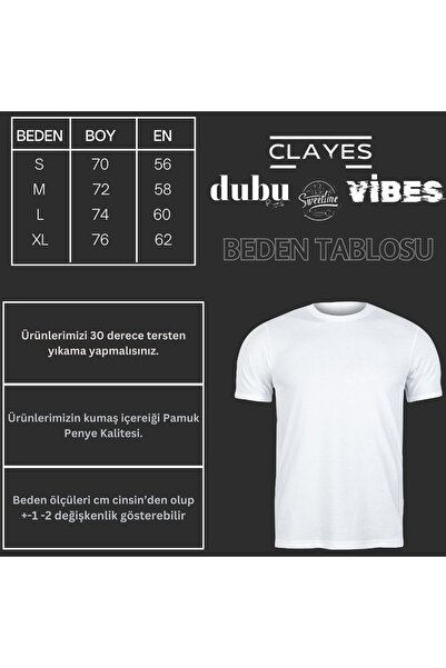 CLAYES Minimal Losangeles Printed Tshirt 4 Piece Black White Saks Blue Nefti - Oversize T-Shirt Unisex