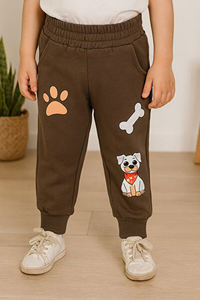 KAMİKAM Pantaloni pentru copii din bumbac pieptănat de calitate