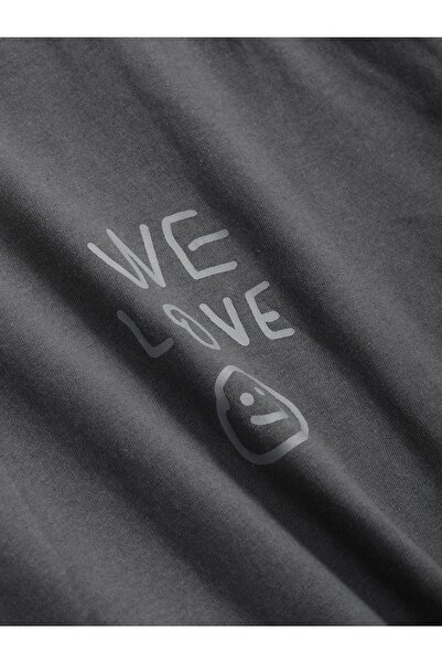 CLAYES Smoked Oversize Love T-shirt - Oversize Printed