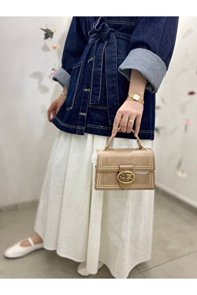 Levidor Geantă de umăr Levidor cu detaliu cu pete roz