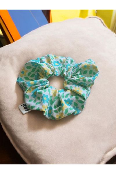 Pirene Flora Duo Scrunchie Buckle Green